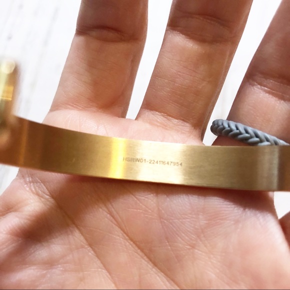 Daniel Wellington white/ gold like colored open bracelet - Picture 6 of 8